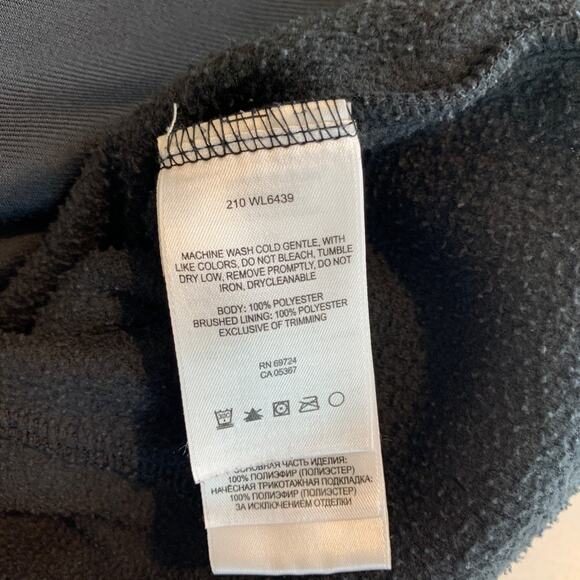 Columbia Jacket Womens M Medium Washed Black Benton Springs Full Zip Fleece - Picture 10 of 13